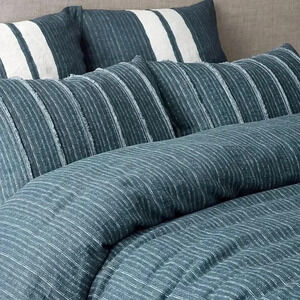 RESTORATION HARDWARE SHAM INEZ BELGIAN FLAX LINEN CLAY MCLAURIN-NWT-King/Queen